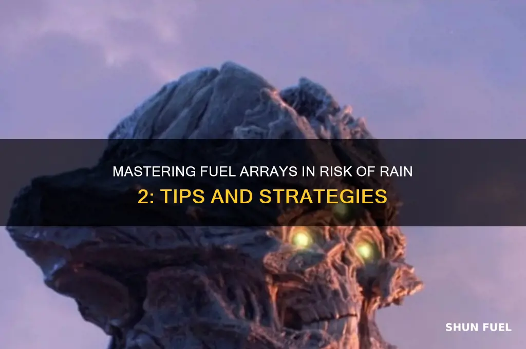 how to use fuel array in risk of rain 2