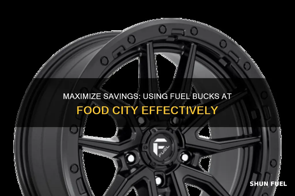 how to use fuel bucks at food city