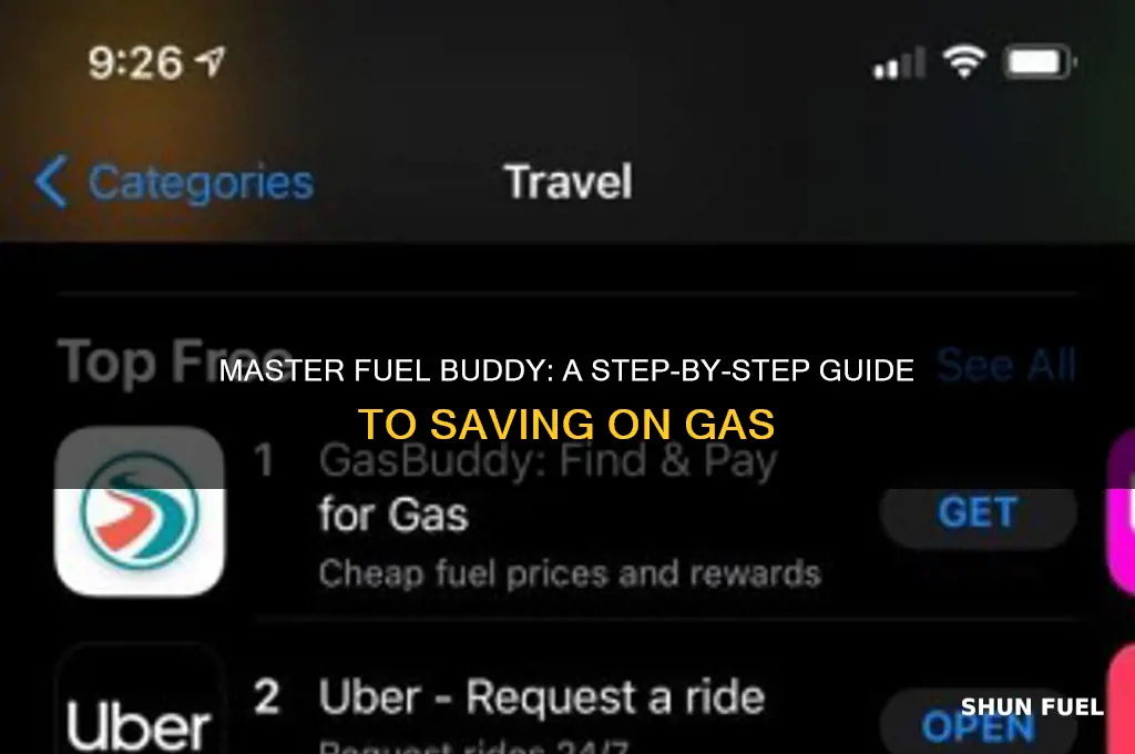 how to use fuel buddy app