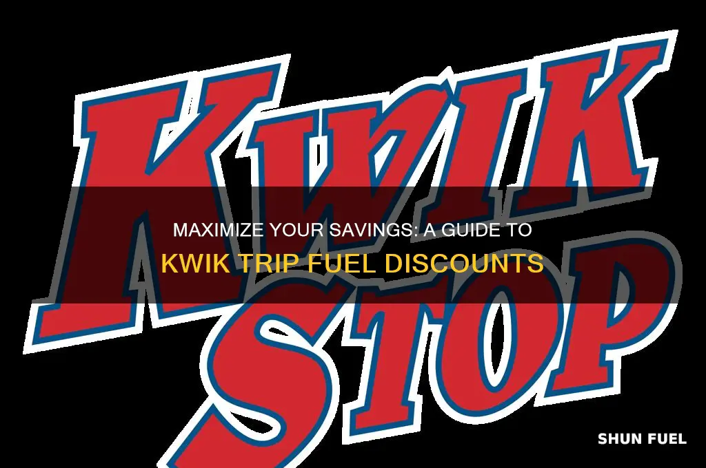 how to use fuel discounts at kwik trip