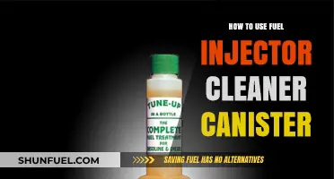 Effective Fuel Injector Cleaner Canister Usage Guide for Optimal Performance