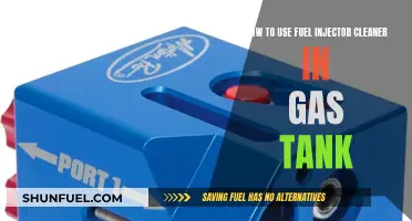 Cleaning Fuel Injectors: DIY Gas Tank Cleaner