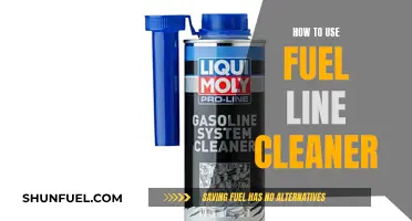 Using Fuel Line Cleaner: A Step-by-Step Guide
