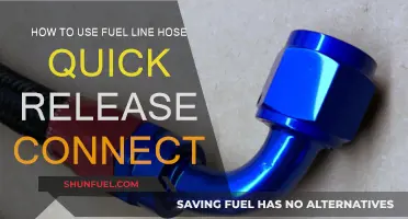 Mastering Fuel Line Hoses: Quick Release Connector Tips