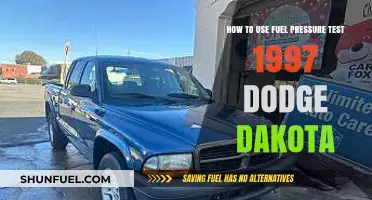 Mastering Fuel Pressure Testing on Your 1997 Dodge Dakota