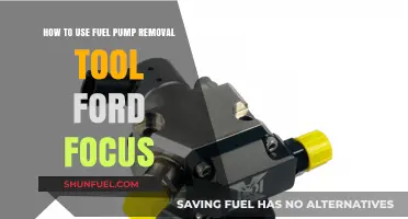 Efficiently Remove Ford Focus Fuel Pump with the Right Tool
