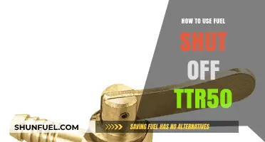 Mastering the Fuel Shut Off on Your TTR50: A Step-by-Step Guide