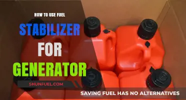 Maximize Generator Performance: Effective Fuel Stabilizer Usage Guide