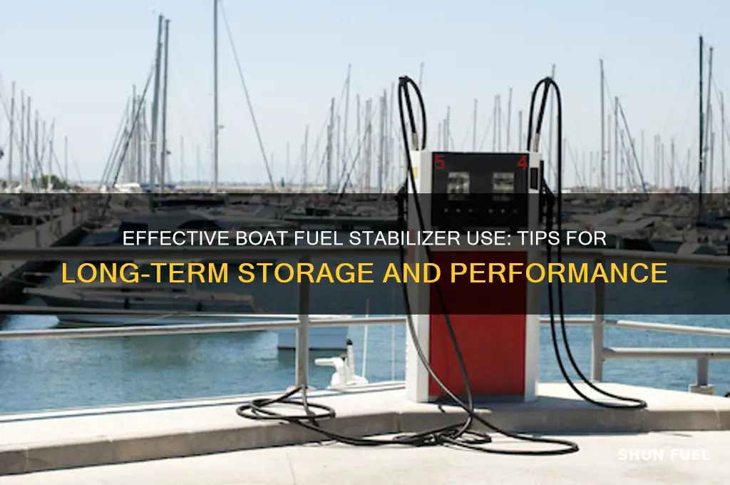 how to use fuel stabilizer in boat