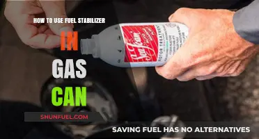 Maximize Fuel Life: Using Stabilizer in Gas Cans Effectively