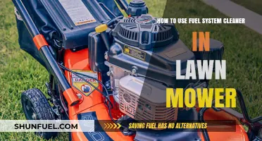 Effective Fuel System Cleaner Use for Optimal Lawn Mower Performance