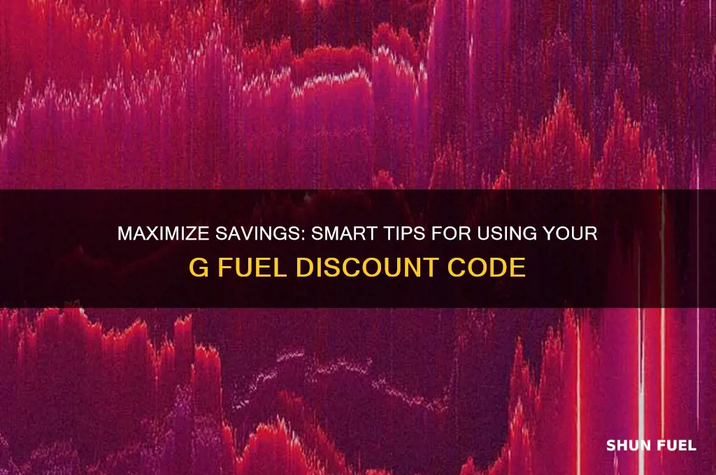 how to use g fuel discount code