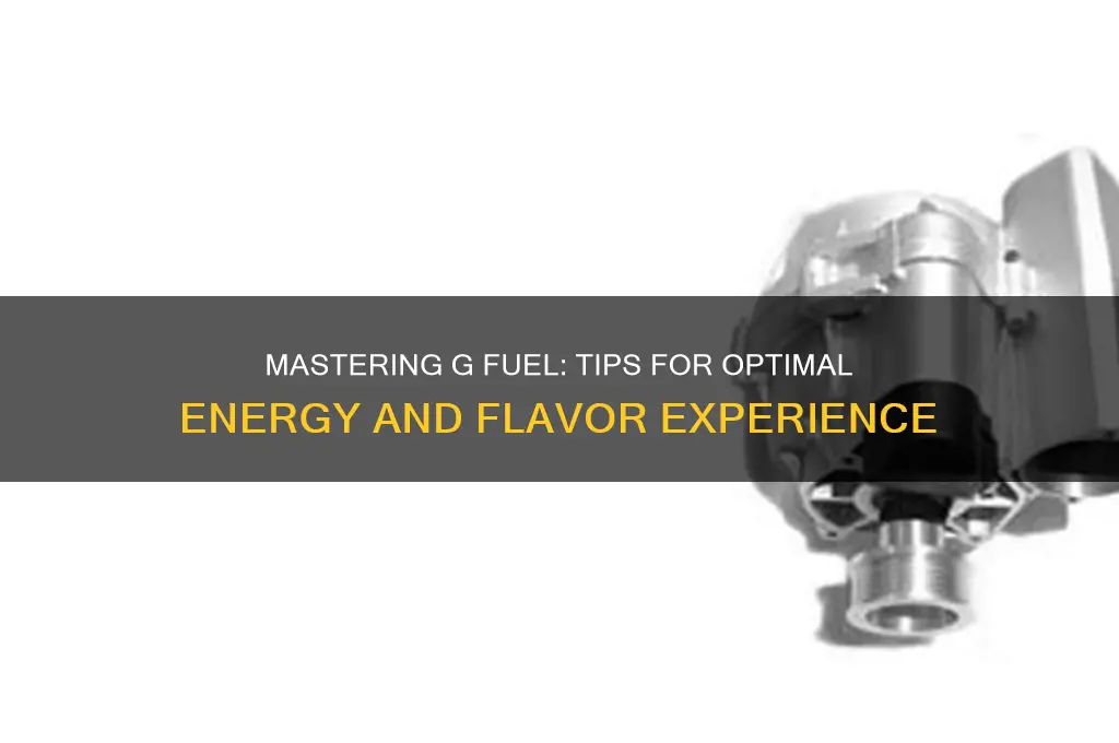 how to use g fuel