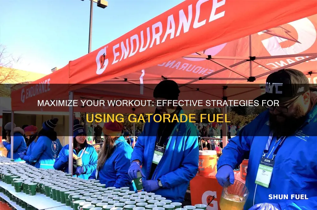 how to use gatorade fuel