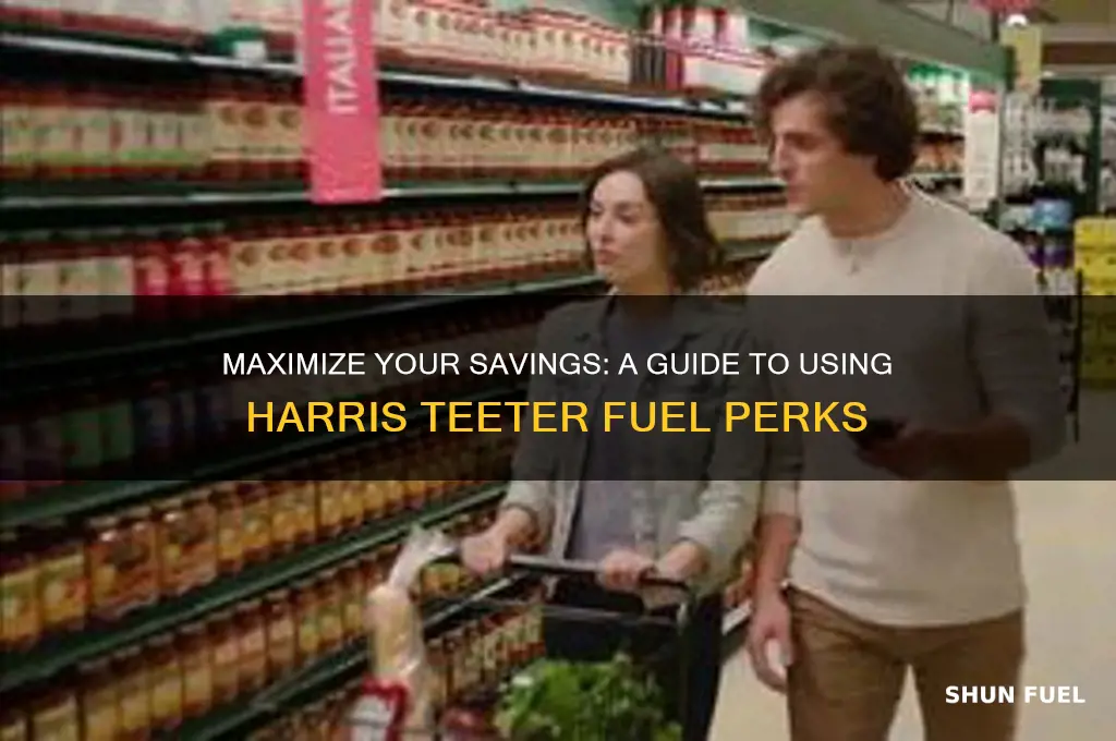 how to use harris teeter fuel perks
