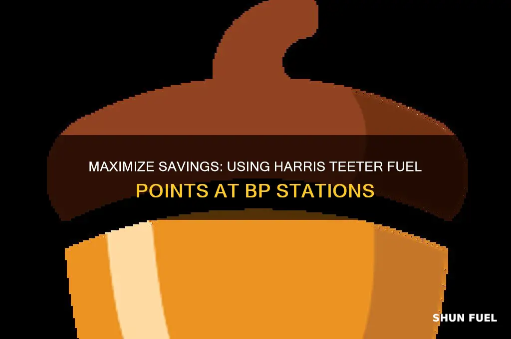 how to use harris teeter fuel points at bp