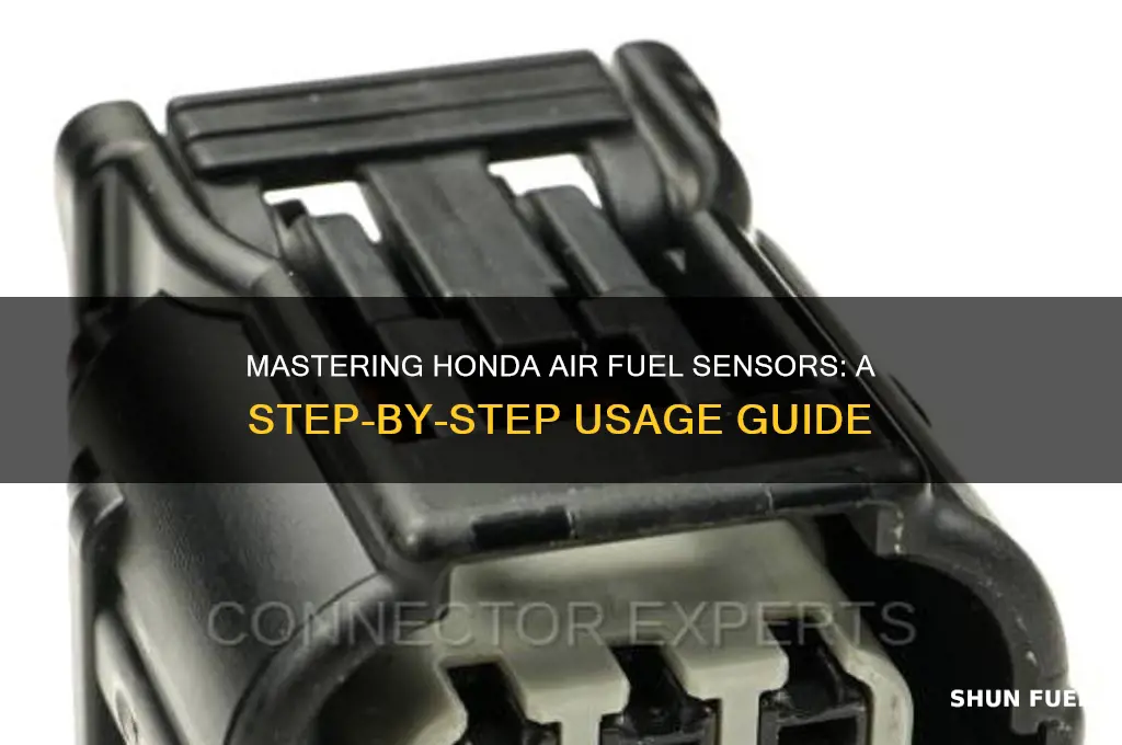 how to use honda air fuel sensors