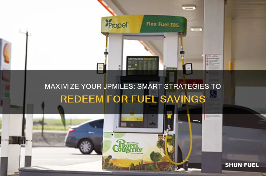 how to use jpmiles for fuel