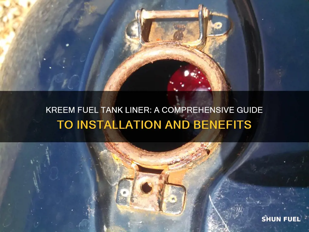 how to use kreem fuel tank liner