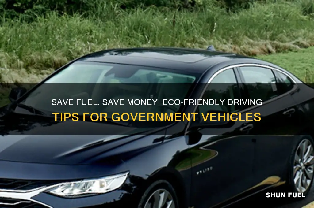 how to use less fuel when driving gov