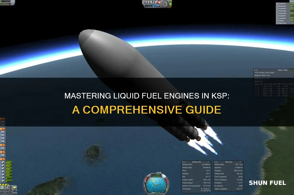 how to use liquid fuel engine ksp