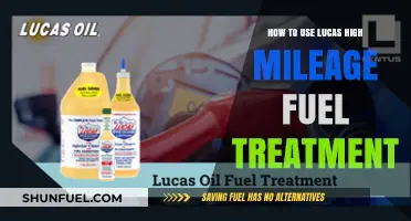 Maximize Engine Performance: Using Lucas High Mileage Fuel Treatment