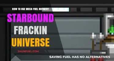 Mastering Mech Fuel Refinery in Starbound's Frackin' Universe