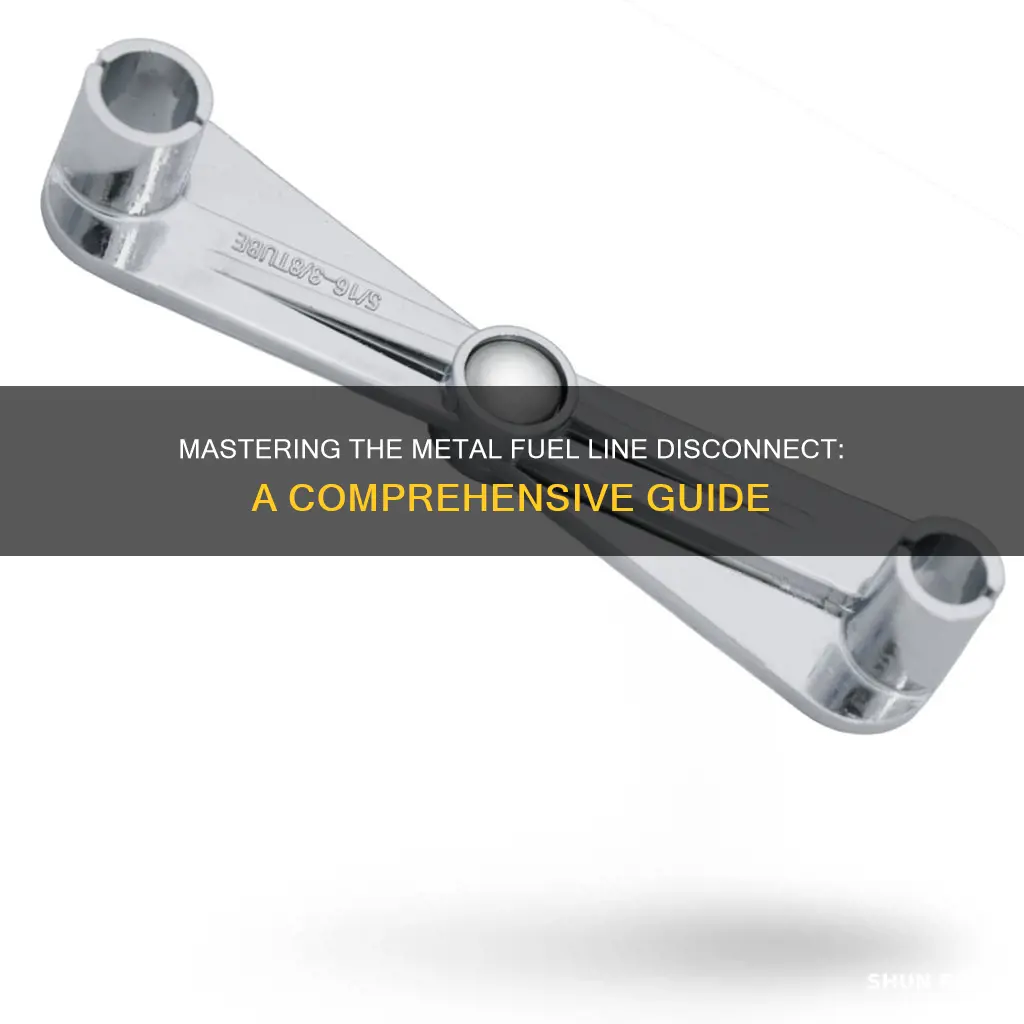 how to use metal fuel line disconnect tool