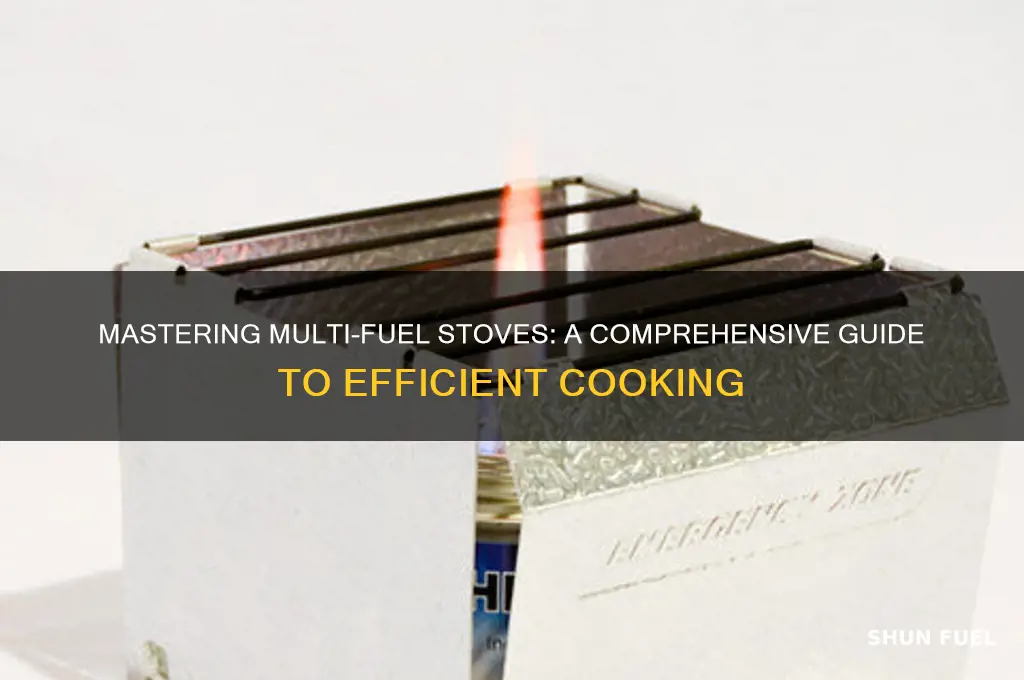 how to use multi fuel stove