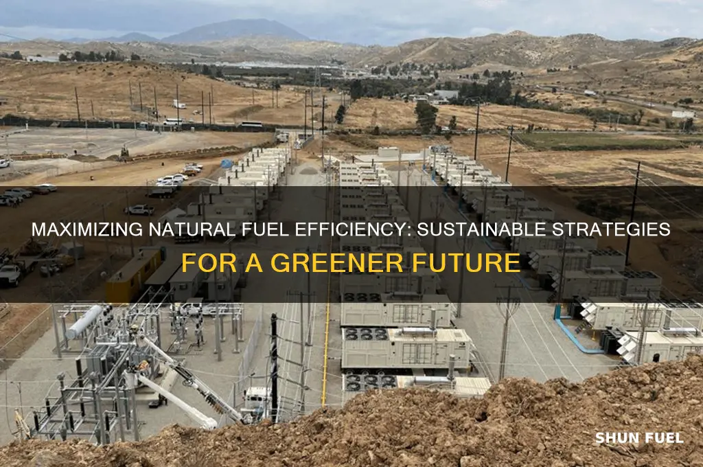 how to use natural fuel resources efficiently