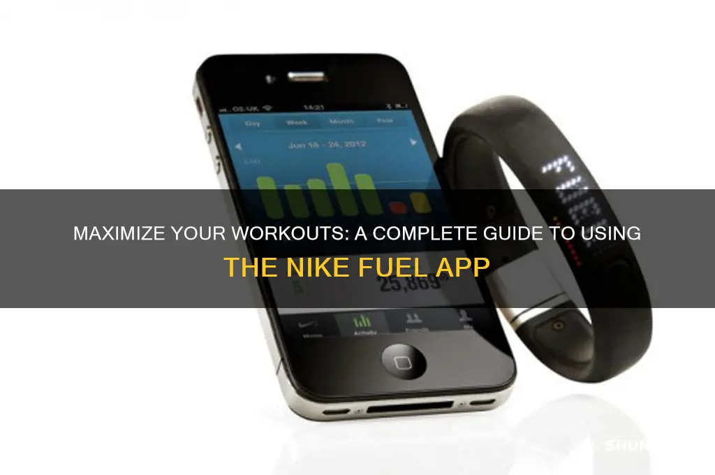 how to use nike fuel app