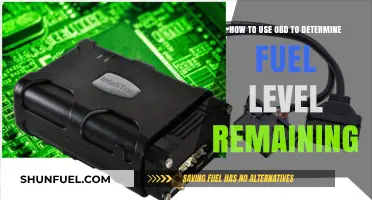 Using OBD Scanners to Accurately Measure Remaining Fuel Levels