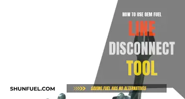 Fuel Line Disconnect Tool: Easy OEM Usage Guide