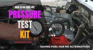 Using an OEM Fuel Pressure Test Kit: A Step-by-Step Guide