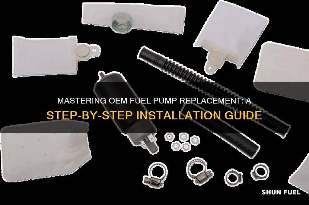 how to use oem fuel pump replacement kit