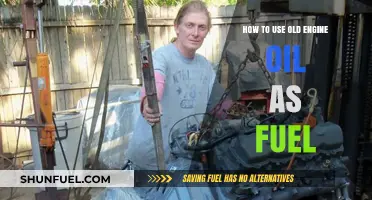 Repurpose Old Engine Oil: A Practical Guide to Using It as Fuel