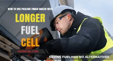 Maximize Paslode Finish Nailer Performance with Extended Fuel Cell Usage