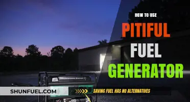Efficiently Powering Your Needs: A Guide to Using Pitiful Fuel Generators