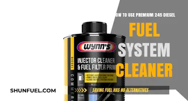 Maximize Engine Performance: Using Premium 245 Diesel Fuel System Cleaner