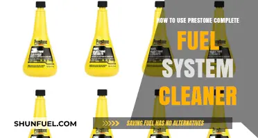 Maximize Engine Performance: Using Prestone Complete Fuel System Cleaner