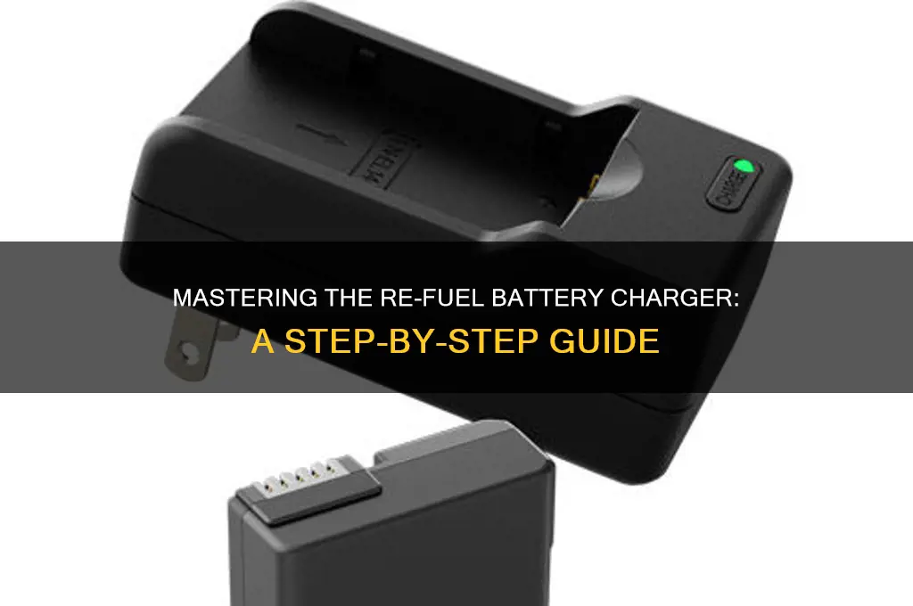how to use re fuel battery charger