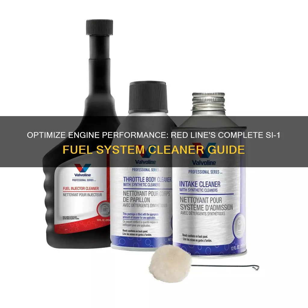 how to use red line complete si-1 fuel system cleaner