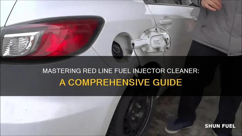 how to use red line fuel injector cleaner