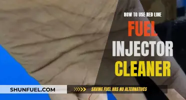 Using Red Line Fuel Injector Cleaner: A Step-by-Step Guide