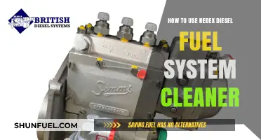 Redex Diesel Fuel System Cleaner: Easy Steps to Use