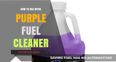 Maximize Engine Performance: Royal Purple Fuel Cleaner Usage Guide