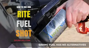 Maximize Engine Performance: Effective Use of Run Rite Fuel Shot