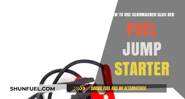 Schumacher SL65 Red Fuel Jump Starter: Easy Usage Guide