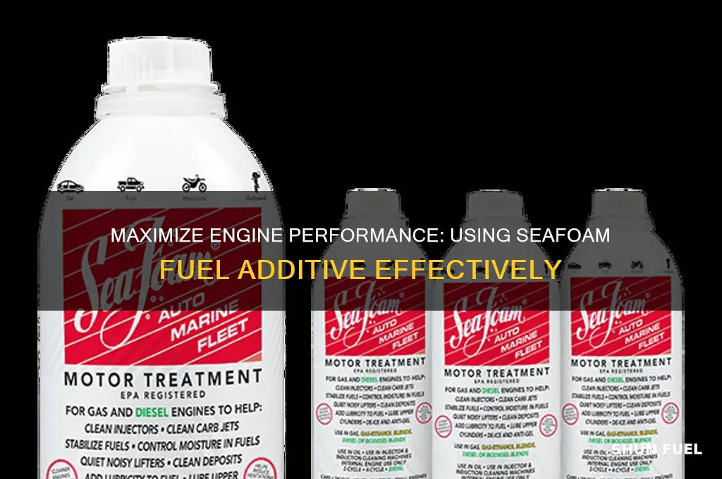 how to use seafoam fuel additive