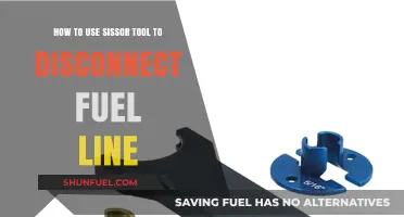 Safely Disconnecting Fuel Lines: A Step-by-Step Guide to Using the Scissor Tool